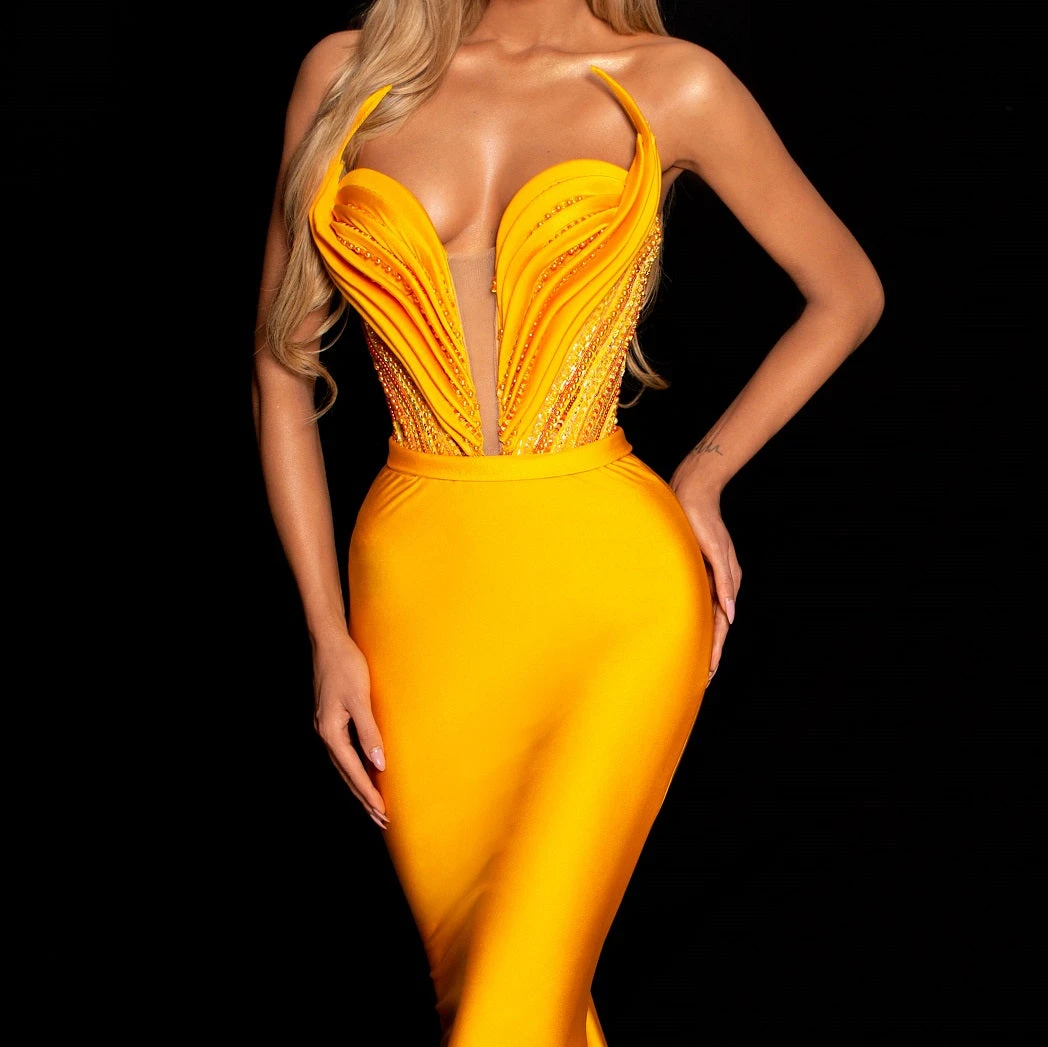 Shopalbina2022 Yellow Corset Dress 2 Shopalbina2022 Yellow Corset Dress