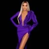 Shopalbina2022 GLORIA Purple Elegant Dress