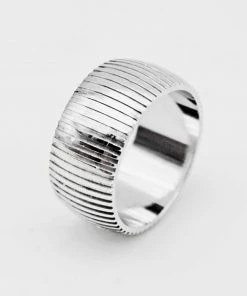 Shopalbina2022 Round Ring With Lines Accessories