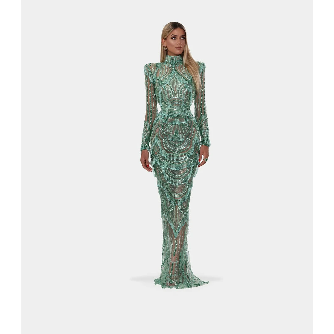 Shopalbina2022 Glamourous Mint-green Dress WILD 2 Shopalbina2022 Glamourous Mint-green Dress WILD