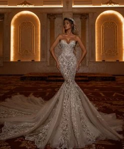 Shopalbina2022 Bridal Couture Mermaid Corset Wedding Dress