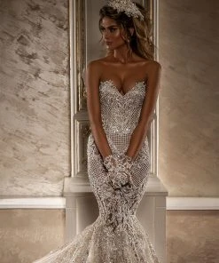 Shopalbina2022 Bridal Couture Mermaid Corset Wedding Dress