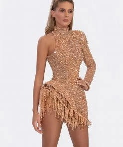 Shopalbina2022 WILD Short Nude Dress
