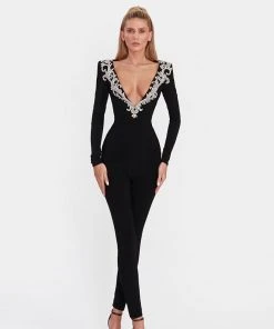 Shopalbina2022 Classy Black Jumpsuit WILD