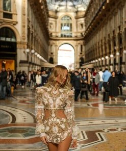 Shopalbina2022 Short High Neck Loose Sleeved Dress BELLA