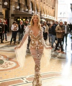 Shopalbina2022 Kimono Sleeves Lace Dress BELLA