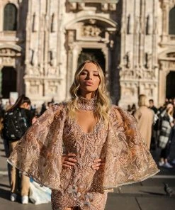 Shopalbina2022 Cutout Neckline Dress