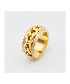 Shopalbina2022 Magnificent Halo Chain Ring