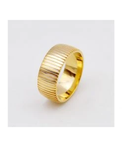 Shopalbina2022 Lines Detailing Silver Ring