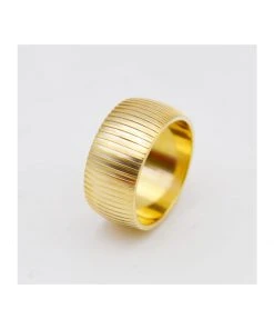 Shopalbina2022 Round Ring With Lines Accessories