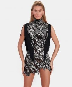 Shopalbina2022 Short Dress With Tassels