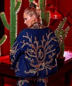 Shopalbina2022 Denim Suit 2020's